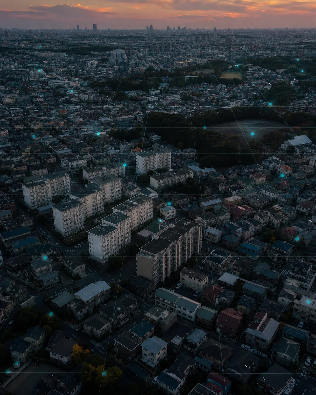 地図と相場家賃データ